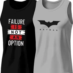 flicfol Pack of 2 Men Vest image 1