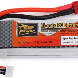 matlogix ZOP POWER 11.1V 2200MAH 3s 30c Rechargable Lipo Battery Miscellaneous Electronic Hobby Kit-picture-27