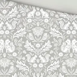 Signature Olive Green & White Floral Cotton 210 TC King Bedsheet With 2 Pillow Covers image 3