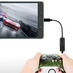 StyleGlam White USB A to TypeC OTG Cable Adapter Compatible with TypeC Mobile Smartphone,Devices Phone Converter image 2
