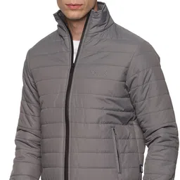 ryker Men Solid Bomber Jacket image 2