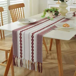 gleam Maroon 182.88 cm Table Runner image 5