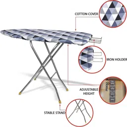 swingish by na Ironing Board (Colour May Vary, Multi Colour) Ironing Board image 4