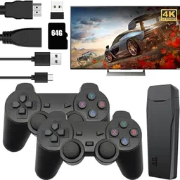2.4g Wireless Gamepad Controller USB Built-in 3000 Classic Wireless ConsoleFS6 Limited Edition image 3