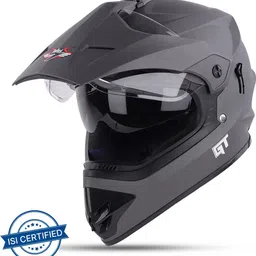 steelbird Off Road GT ISI Certified Motocross for Men with Inner Sun Shield Motorbike Helmet-picture-21