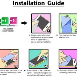 Hanusky Edge To Edge Tempered Glass for Vivo Y 18 E image 5