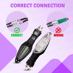 shopland Front, Rear LED Indicator Light for Honda Dazzler image 4