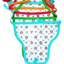 aritcapital New Born washable Reusable Hosiery Cotton Diaper 0-6month (multicolour) Packof10 image 2