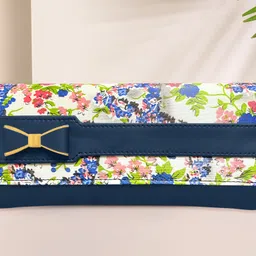 g m w Casual, Formal, Party, Sports Blue Clutch-picture-42