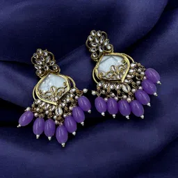 Women Click Geometric Drop Earrings image 5