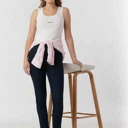 Pepe Jeans Women Tapered Fit High-Rise Jeans-picture-32