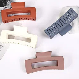 badodiya's Women Set of 5 Matte Finished Hair Claw Clip-image-32