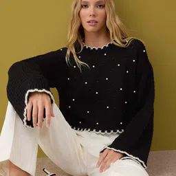 Trendyol Women Crop Pullover image 4