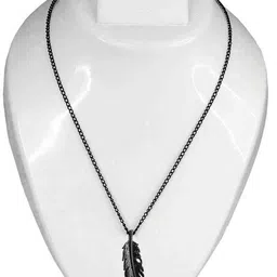 Utkarsh Feather Shaped Pendants with Chains image 5