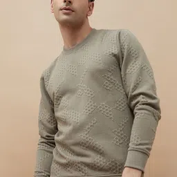 CODE by Lifestyle Men Self Design Pullover Sweatshirt-picture-10