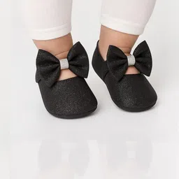 Star Fish Unisex Kids Bow Detail Cotton Booties-picture-17