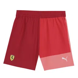 Puma Scuderia Ferrari Race Colourblocked Youth Shorts-picture-32