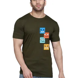 TEEFOX Graphic Printed Round Neck Short Sleeves Regular Fit T-shirt-picture-46