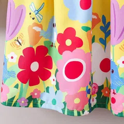 BAESD Floral Print Flutter Sleeve Fit & Flare Dress image 5