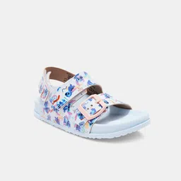 Pantaloons Junior Lilo & Stitch Girls Printed Flats With Ankle Strap image 5