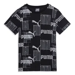 Puma Boys Logo Lab Printed Youth T-Shirt-image-13