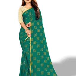 Rhey Ethnic Motifs Printed Zari Festive Saree-picture-17