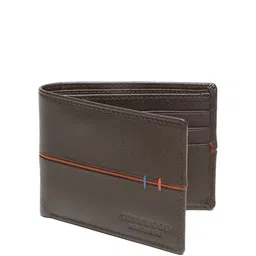 Teakwood Leathers Men Leather Two Fold Wallet image 5