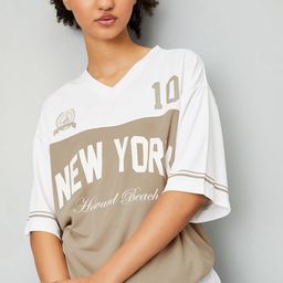 max Women Typography Printed V-Neck T-shirt-picture-10