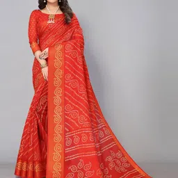 KALINI Bandhani Printed Saree-picture-32