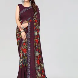 KALINI Floral Printed Bandhani Saree-picture-36