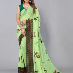 KALINI Floral Floral Printed Saree-picture-13