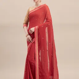 KALINI Floral Embroidered Saree-picture-29