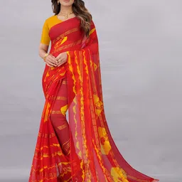 Rhey Bandhani Printed Zari Saree-picture-22