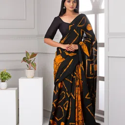 KALINI Abstract Printed Pure Cotton Saree-picture-36