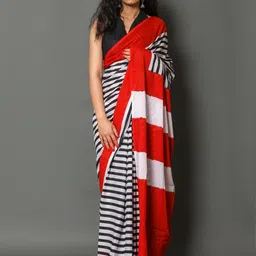 KALINI Striped Pure Cotton Saree-picture-28