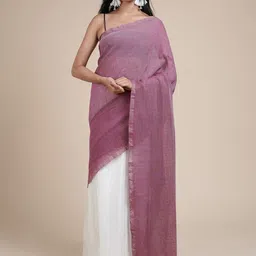 TEEJH Colourblocked Zari Pure Cotton Saree-picture-23