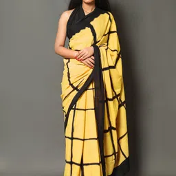 BUTA BUTI Allover Checked Pure Cotton Saree-picture-35