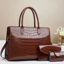 StyleCast Women Textured Bowling Handheld Bag-picture-31