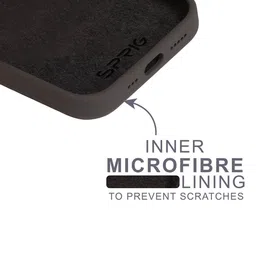 SPRIG Solid Printed iPhone 14 Pro Max Back Case Mobile Accessories image 4