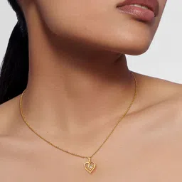 KISNA DIAMOND AND GOLD JEWELLERY Women 14KT Pendant Diamond 0.01 Carat-picture-11