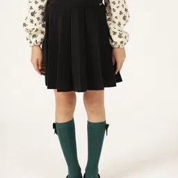 One Friday Girls Flared Above Knee Skirt-image-99