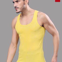 FBAR Pack Of 2 Ribbed Cotton Gym Vest-picture-27