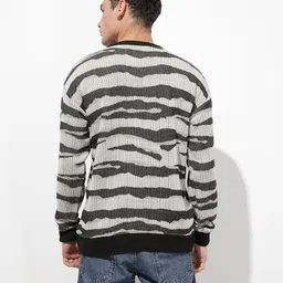 The Roadster Life Co. Abstract Self Design Pullover image 4