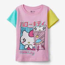 The Souled Store Girls Hello Kitty Printed T-shirt-picture-32