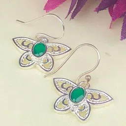 Zhupuk Floral Drop Earrings image 1
