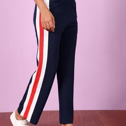 Zicada Women Colourblocked Trousers-image-5
