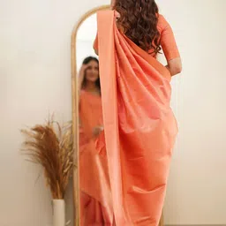 KALINI Ethnic Motifs Woven Design Zari Banarasi Saree image 2