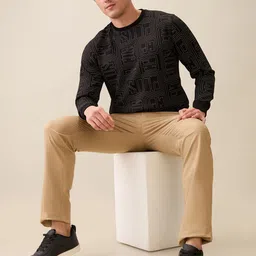 ColorPlus Geometric Printed Pullover Sweatshirt image 5