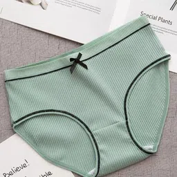 Fruvanta Pack Of 8 Cotton Hipster Briefs bow_panty image 3