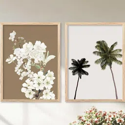 WALLLANE Brown Wood Wall Art-picture-21